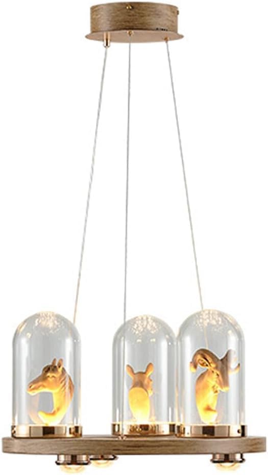 LHXHGST LEDアメリカンインダストリアルスタイルシャンデリア